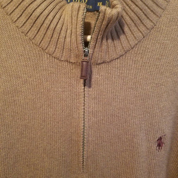 Polo Ralph Lauren 1/4 Zip Pullover Sweater SZ: XXL - Picture 4 of 7